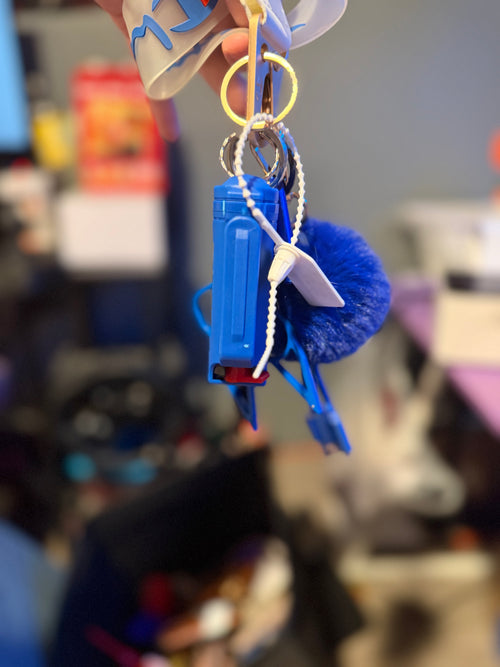 Blue Keychain